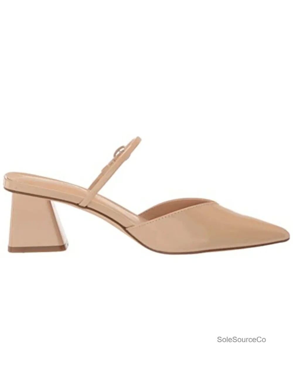 Marc Fisher Women's Lakey Pointed Toe Block Heel Pumps Slip On
